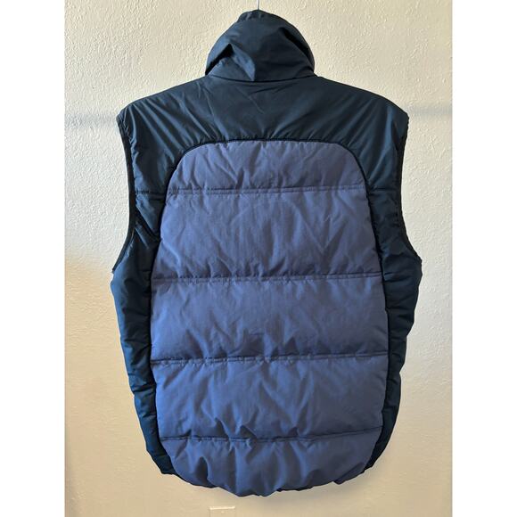 Helly Hansen Down Filed Puffer Vest Mens Size Small Cabincore Gorpcore Blue - Picture 6 of 6